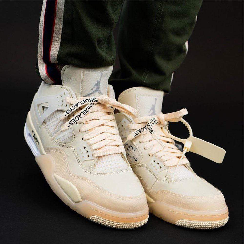 Air Jordan 4 Retro Off-White Sail