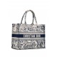 2021 Medium Dioriviera Toile De Jouy Book tote bag