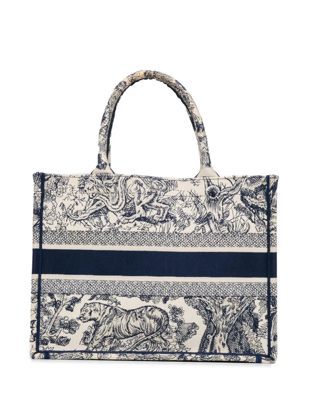 2021 Medium Dioriviera Toile De Jouy Book tote bag