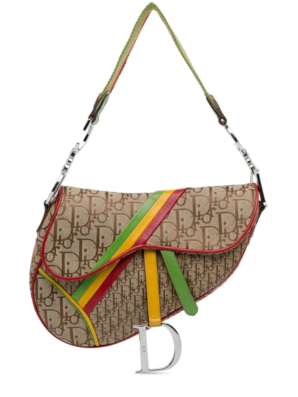 2004 Diorissimo Rasta Saddle shoulder bag