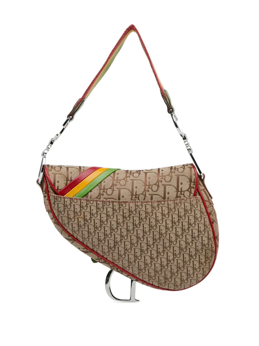 2004 Diorissimo Rasta Saddle shoulder bag