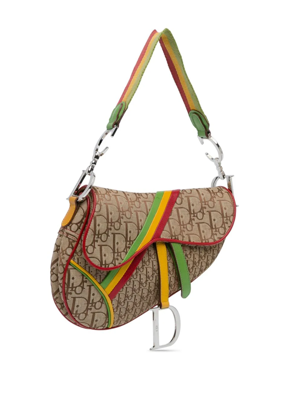 2004 Diorissimo Rasta Saddle shoulder bag