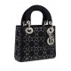 Lady Dior mini shoulder bag