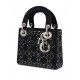 Lady Dior mini shoulder bag