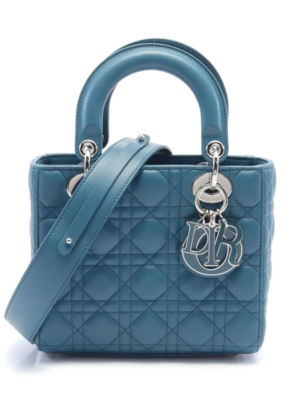 2010s Cannage Lady Dior two-way handbag