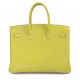 Hermès Candy Birkin 35 Epsom Lime Gris Perle