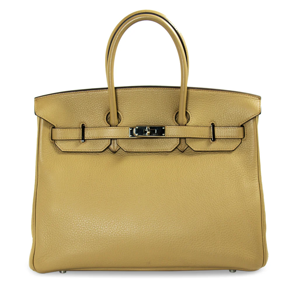 Hermès Birkin 35 Tabac Clemence Leather