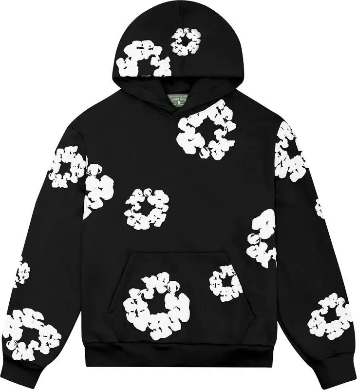 The Cotton Wreath Sweatshirt Black