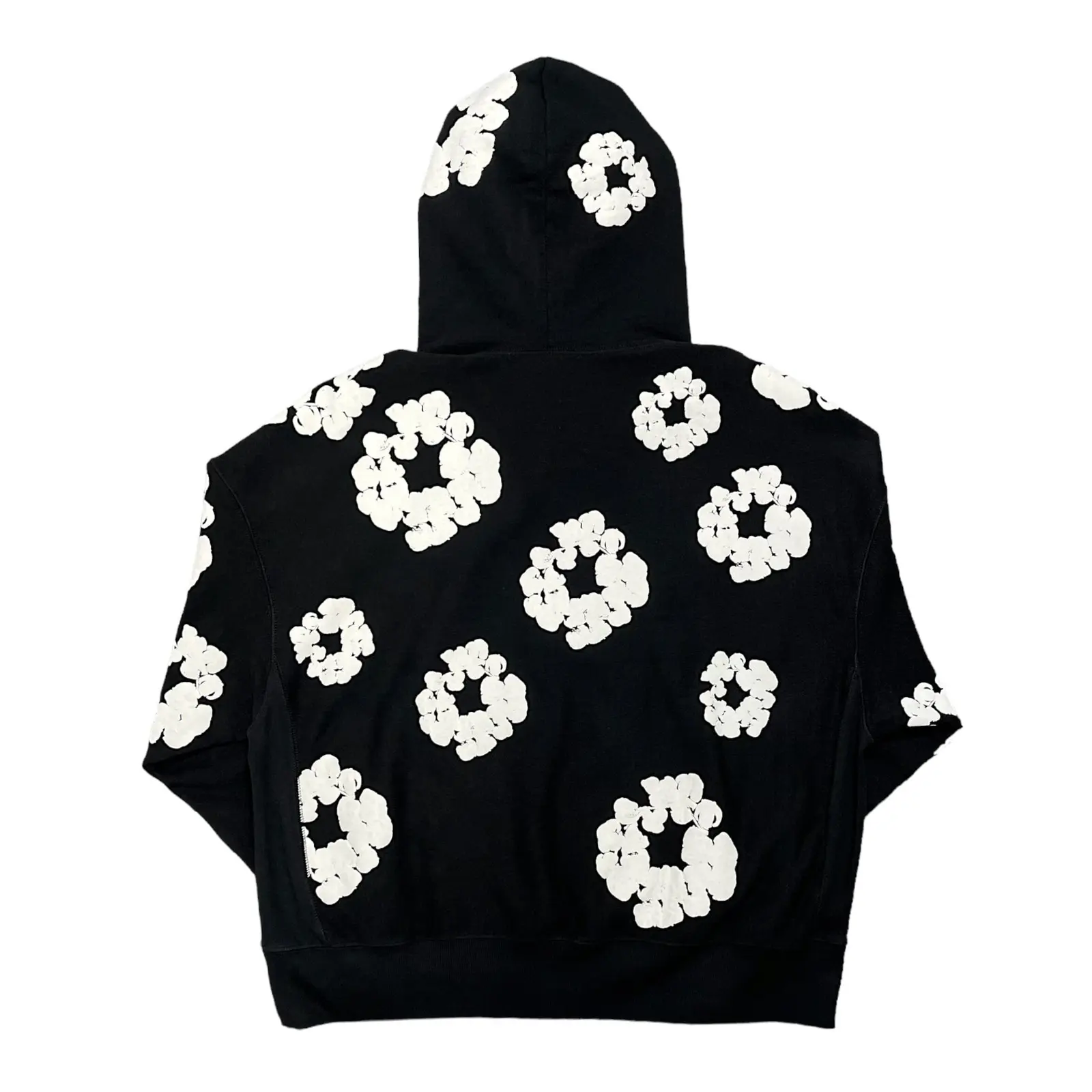 x Readymade The Cotton Wreath Hooded Sweatshirt Black