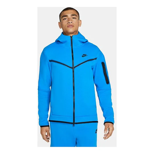 Nike Sportswear Tech Fleece Full-zip Hoodie 'Light Photo Blue'