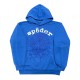 Web Hooded Sweatshirt Blue