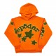 Beluga Hooded Sweatshirt Orange Olive