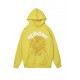 Sp5der Yellow Studded Websuit Hoodie